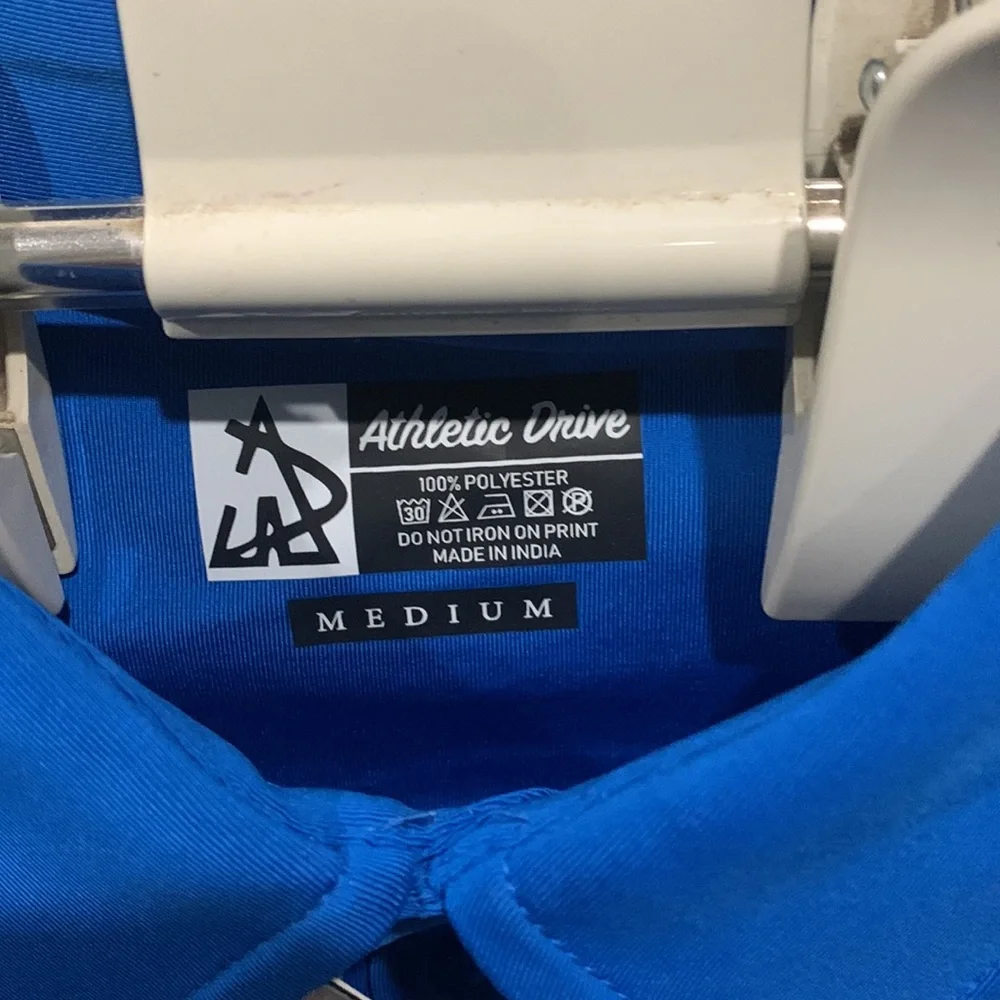 Brand New Athletic Drive M Polo T-shirt - Picture 3 of 8